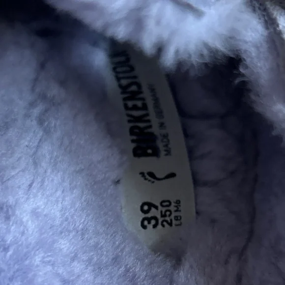 Birkenstock Clogs BOSTON SHEARLING SUEDE LEATHER - Picture 3 of 4